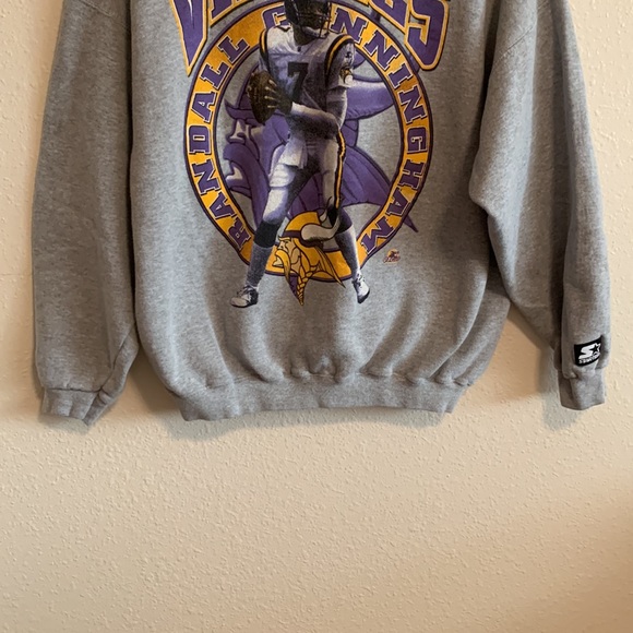 Vintage Vikings Randall Cunningham Crewneck - Picture 4 of 7